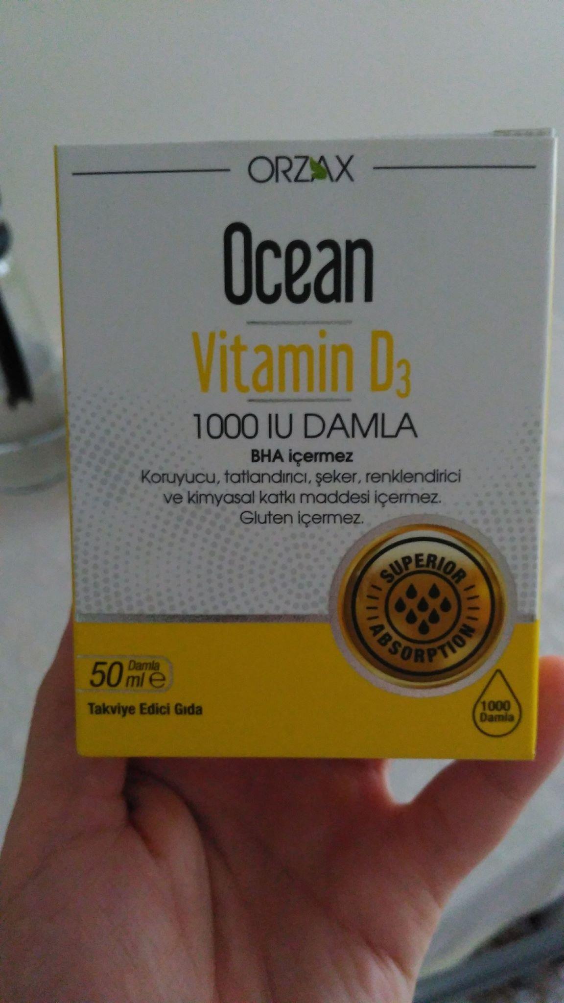 Witamina Blog Ocean Vitamin D3 1000 Iu Sprey Ne Ise Yarar